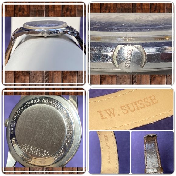 SOLD! 1950's Croton Men's Stainless Steel Watch - Picture 2 of 16